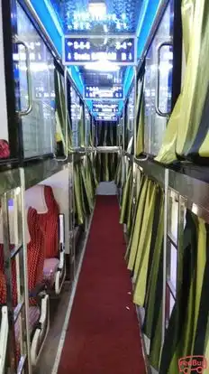 Sangam Travels Bus-Seats layout Image