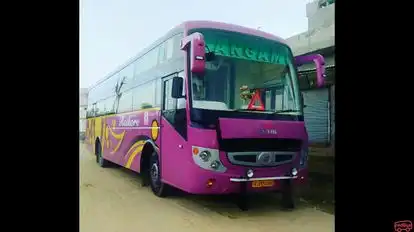 Sangam Travels Bus-Front Image