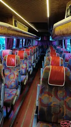 Rayeen Travels Bus-Seats layout Image