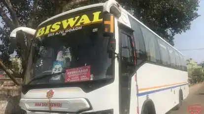 Biswal Galaxy Tours and Travels Bus-Front Image