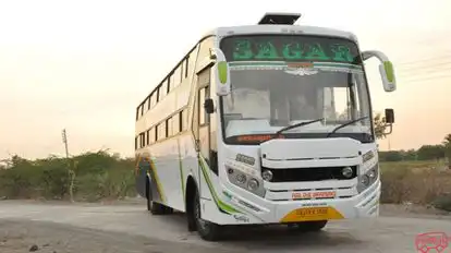 Sagar travels , beed Bus-Front Image