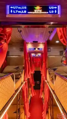 SPS Luxury Travels Bus-Seats layout Image