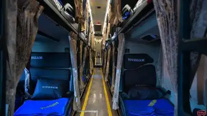 Vivegam Travels Bus-Seats layout Image