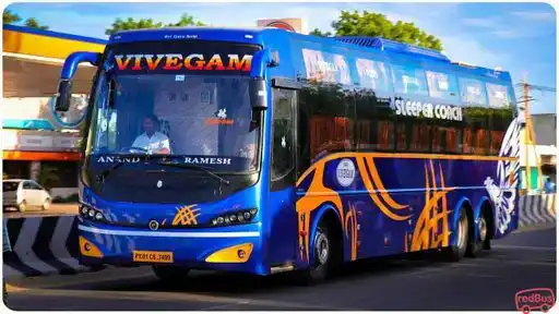 Vivegam Travels Bus-Front Image