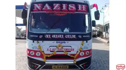 Noori Brothers Trans. Co. Damoh Bus-Front Image