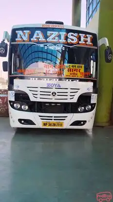 Noori Brothers Trans. Co. Damoh Bus-Front Image