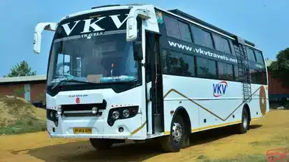 VKV Travels Bus-Front Image