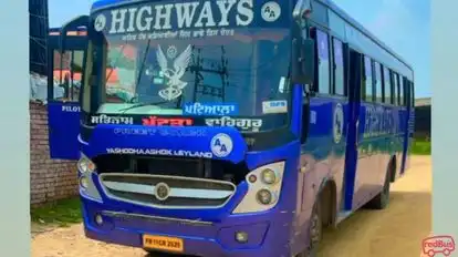 Patiala Bus Highways Service (P) Ltd Bus-Front Image