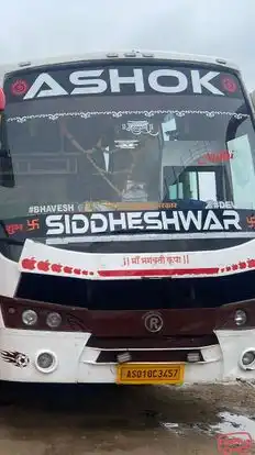Ashok Travels and Tour Bus-Front Image