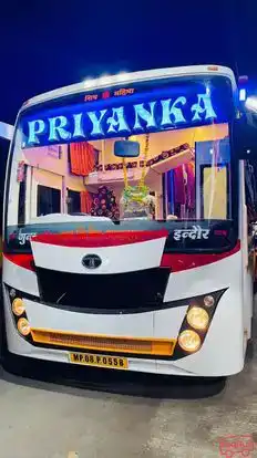 Indore City Travels Bus-Front Image