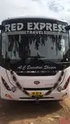 Red Express Travels Bus-Front Image