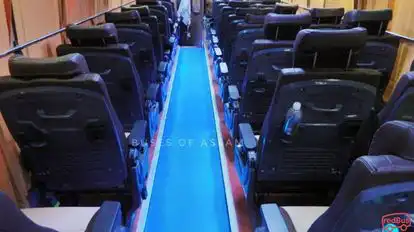 Rudraksh Travels Bus-Seats layout Image