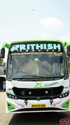 Rithish Travels Bus-Front Image