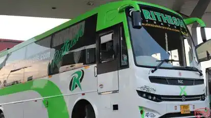 Rithish Travels Bus-Front Image