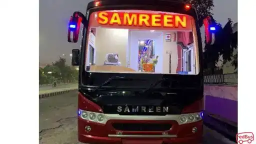Samreen Travels Bus-Front Image
