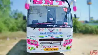 SNT Travels Bus-Front Image
