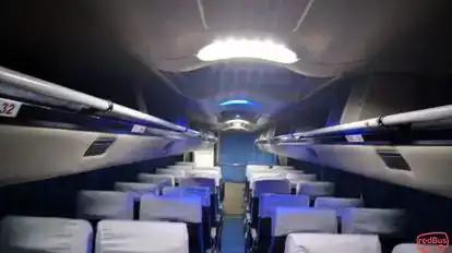 Vasuki Tours and Travels Bus-Seats layout Image