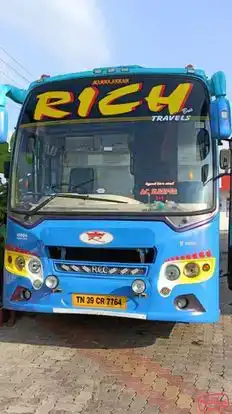 Rich Travels Bus-Front Image