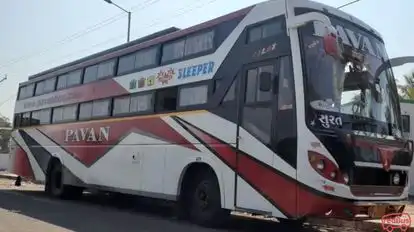 Pavan Travels JND Bus-Side Image