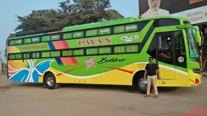 Pavan Travels Junagadh Bus-Side Image