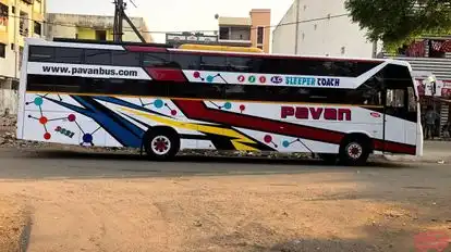 Pavan Travels Bus-Side Image