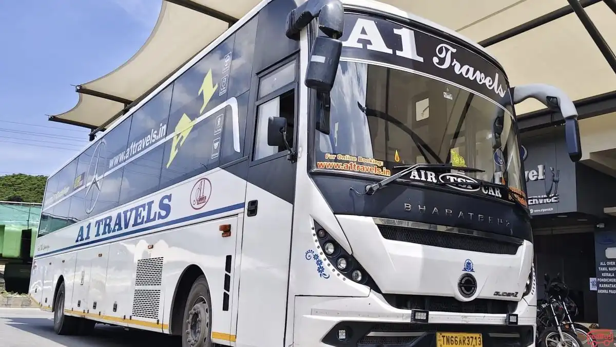 A1 Travels Bus-Front Image
