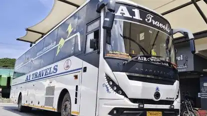A1 Travels Bus-Front Image