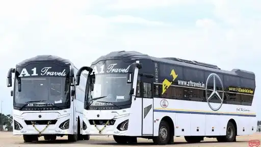 A1 Travels Bus-Front Image