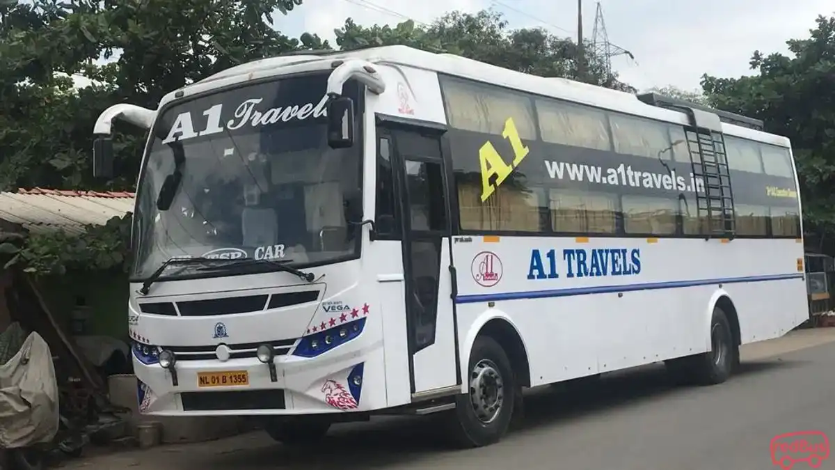 A1 Travels Bus-Front Image