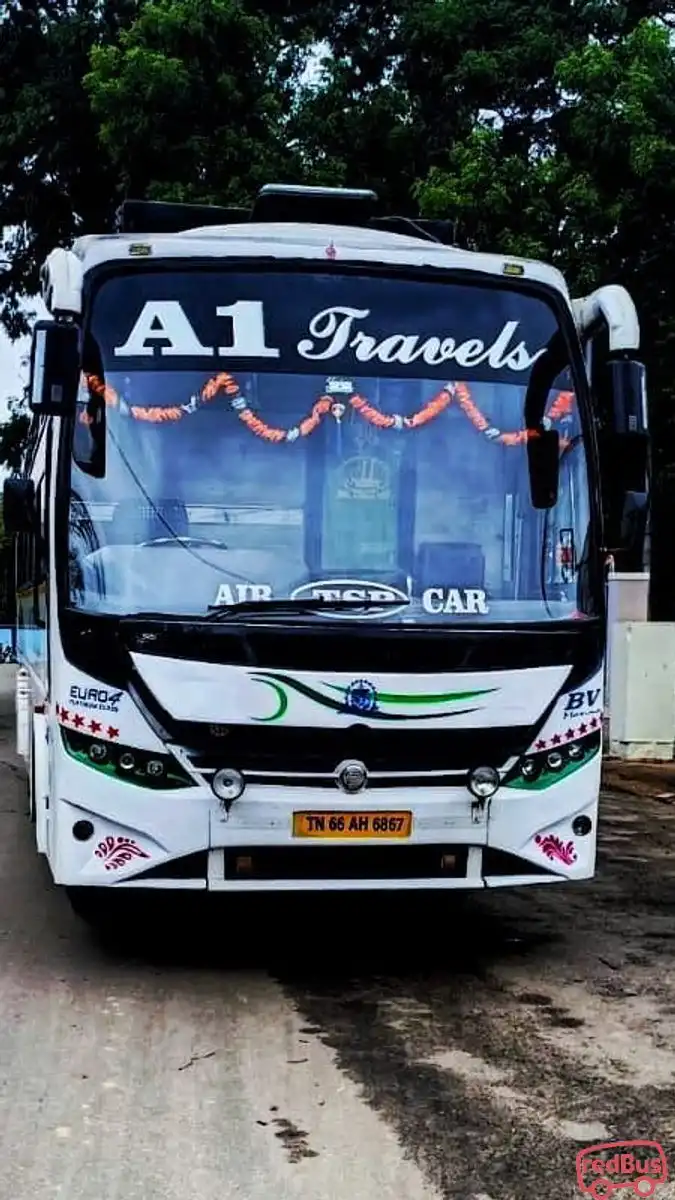 A1 Travels Bus-Front Image