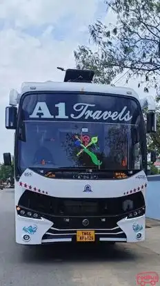 A1 Travels Bus-Front Image