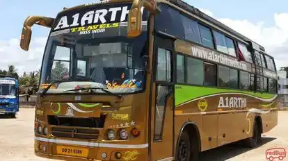 A1 Arthi Travels Bus-Side Image