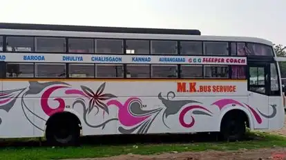 M K Travels Bus-Side Image