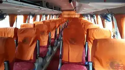 Golden Travels Bus-Seats layout Image
