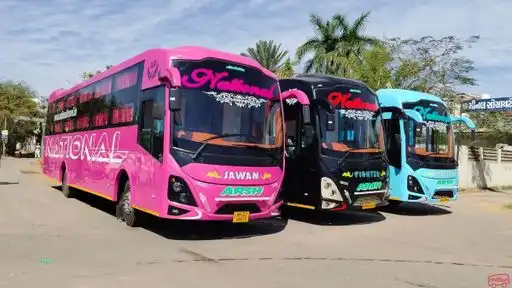 National Travels (Abd) Bus-Front Image