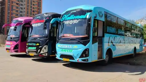 National Travels (Abd) Bus-Front Image