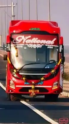 National Travels (Abd) Bus-Front Image