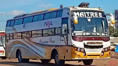 Maitri Tours And Travels Bus-Side Image