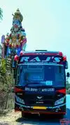 Raj’s Travels and Transports Bus-Front Image