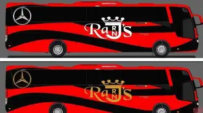 Raj’s Travels and Transports Bus-Side Image