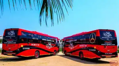 Raj’s Travels and Transports Bus-Side Image