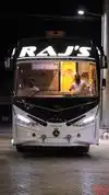 Raj’s Travels and Transports Bus-Front Image