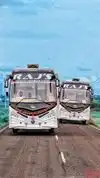 Raj’s Travels and Transports Bus-Front Image