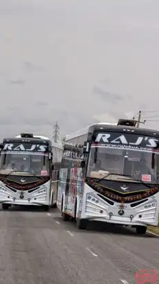 Raj’s Travels and Transports Bus-Front Image