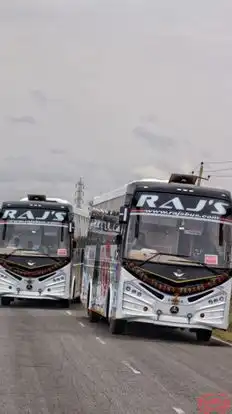 Raj’s Travels and Transports Bus-Front Image