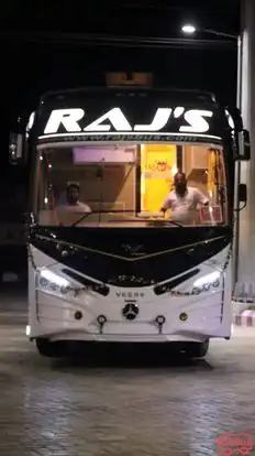 Raj’s Travels and Transports Bus-Front Image