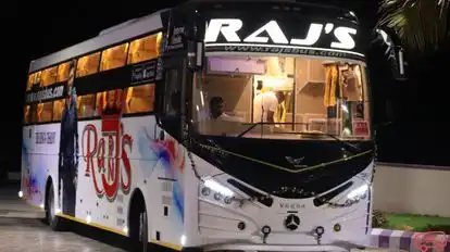 Raj’s Travels and Transports Bus-Side Image