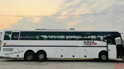 Arya Travels Bus-Side Image