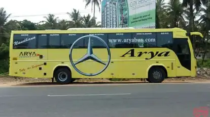 Arya Travels Bus-Side Image