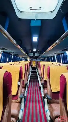 Arya Travels Bus-Seats layout Image